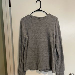 Uniqlo mens waffle long sleeve